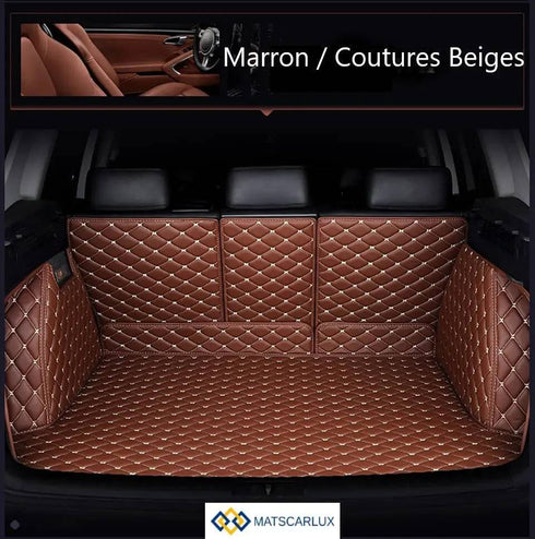 Tapis de Coffre Sur-Mesure Intégral 3D | Protection Complète | Matscarlux™